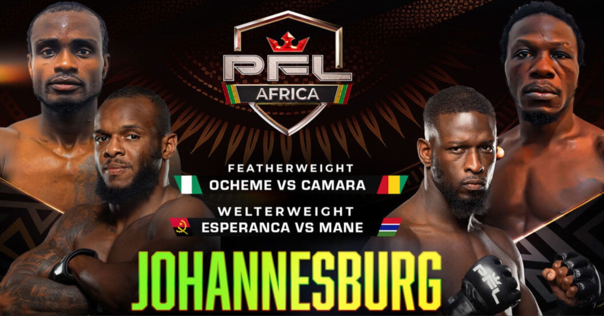 PFL Africa 2 - Full Results from Johannesburg 