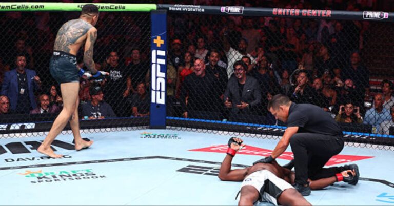 Carlos Prates KOs Geoff Neal at the Bell with Brutal Spinning Back Elbow - UFC 319 Highlights