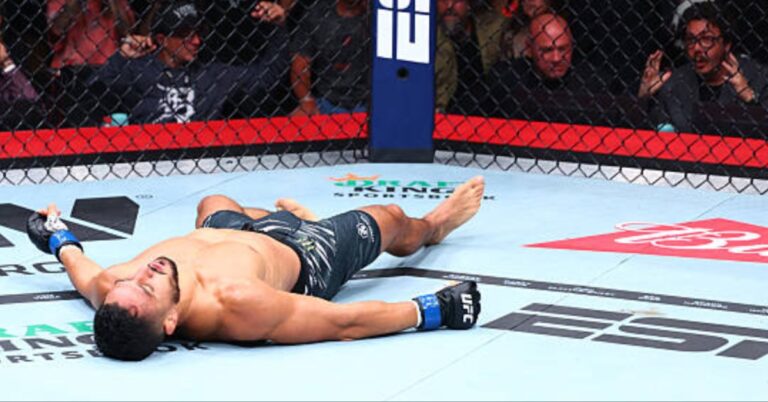 Watch: Olympic Wrestler and UFC Champ Panicked By BRUTAL Knockout at UFC 319