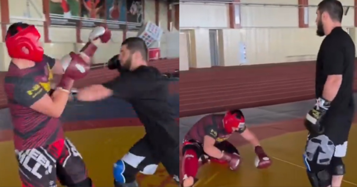 Watch: Islam Makhachev Drops Sparring Partner With a Brutal Body Shot