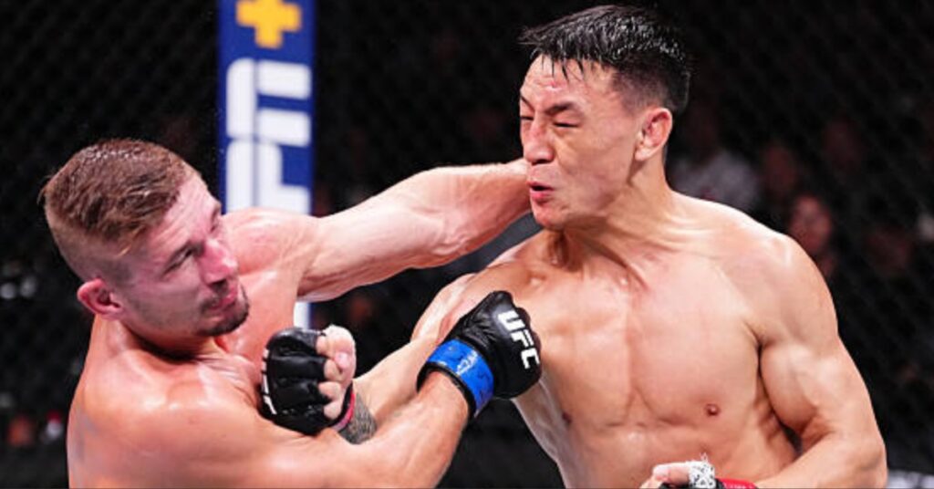 Rongzhu vs. Austin Hubbard - UFC Shanghai Highlights