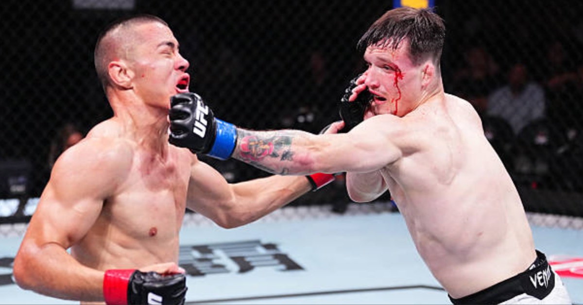 Gauge Young Defeats Maheshate in Thrilling Slugfest – UFC Shanghai Highlights