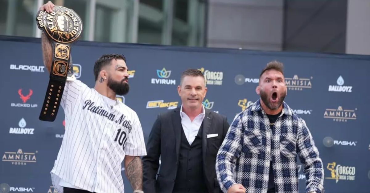 Ready to “Bleed at the Devil’s Den” – Mike Perry and Jeremy Stephens In Real Blood Match at BKFC 82