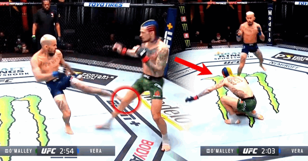 Peroneal Nerve Kick Landed on Suga Sean