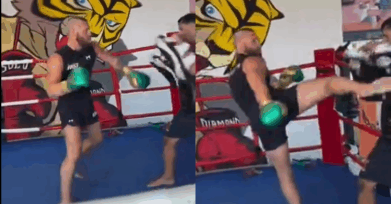 Retirement Forever? Fans Tell Conor McGregor to Hang It Up After Pad-Work Reveal