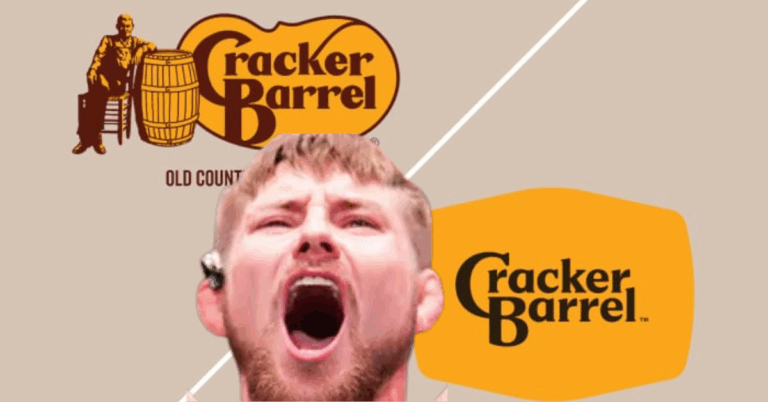 UFC Fighter Bryce Mitchell Goes Full Meltdown Over Cracker Barrel Logo Change