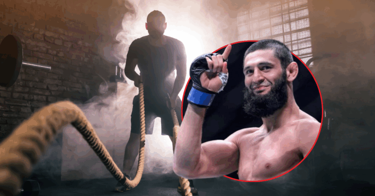 Watch: Khamzat Chimaev Stuns Fans With New Workout Showing Off New Cardio Regime
