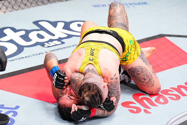 Karol Rosa Outclasses Nora Cornolle in Big Unanimous Decision Win - UFC Vegas 108 Highlights 3 gettyimages 2228260236 612x612 1