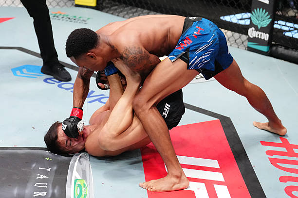 Shades of Rampage: Elijah Smith Scores Horrifying Slam KO Against Toshiomi Kazama - UFC Vegas 109 Highlights 33 gettyimages 2229288003 612x612 1