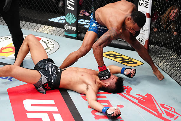 Shades of Rampage: Elijah Smith Scores Horrifying Slam KO Against Toshiomi Kazama - UFC Vegas 109 Highlights 34 gettyimages 2229288127 612x612 1