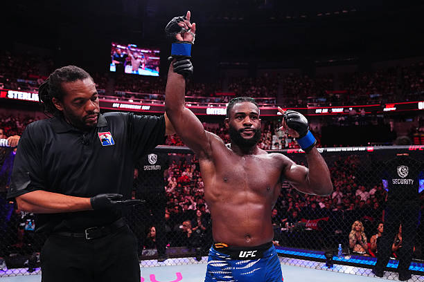 Aljamain Sterling Is Just One Win Away From a Featherweight Title Shot: 'You Can't Deny Me' 4 gettyimages 2231635397 612x612 1