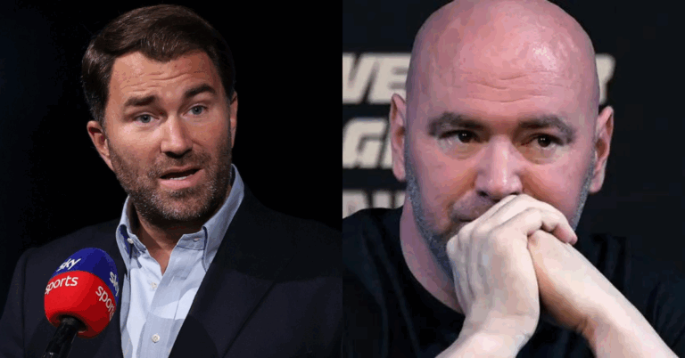 Eddie Hearn on Dana White's Bid To Take Over Boxing: "Let the battle commence"