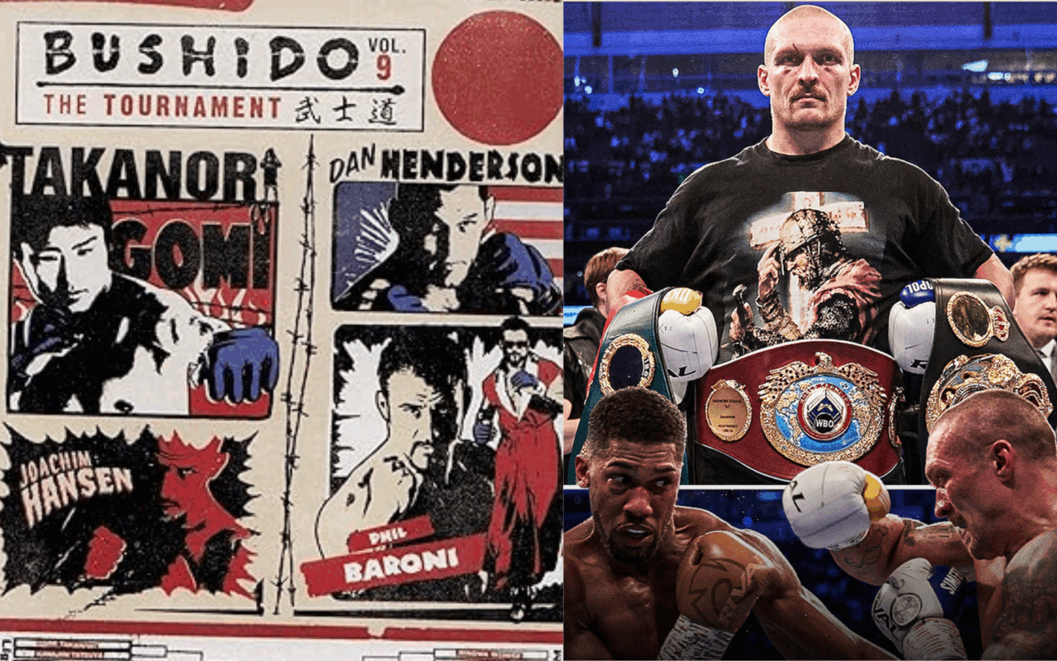 Hendo and Gomi Pride GP wins, Usyk bests Joshua: OTD