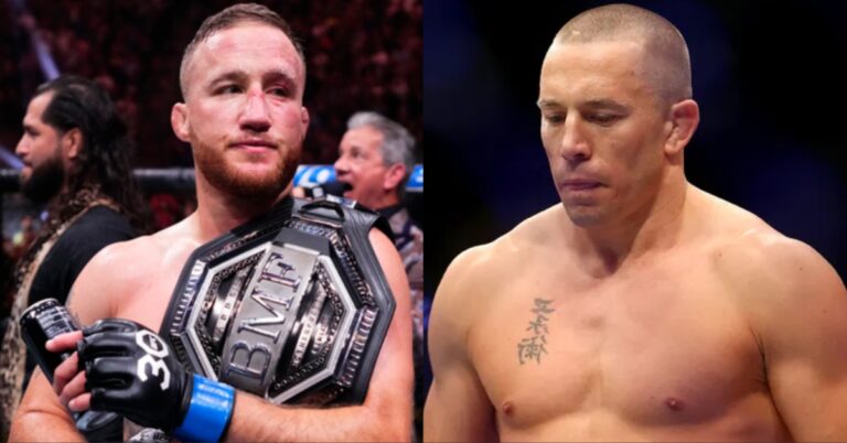 Justin Gaethje Says He Once Took Down Georges St-Pierre When He Was Only 18