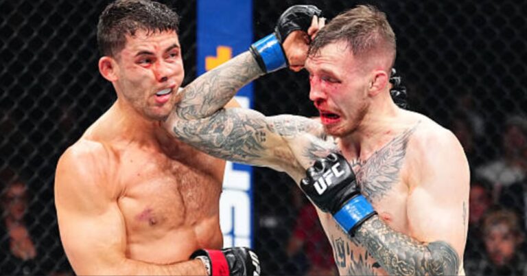 Axel Sola Folds Rhys McKee with Brutal Body Blow, Lands TKO Victory - UFC Paris Highlights