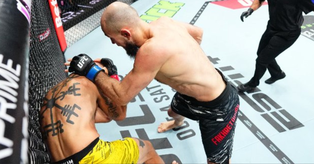 Rinat Fakhretdinov Delivers Blazing 54-Second KO Against Andreas Gustafsson – UFC Paris Highlights