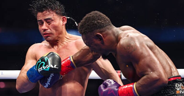 Thrilling Battle Between Christian Mbilli and Lester Martinez Ends in Split Draw - Canelo vs. Crawford Highlights