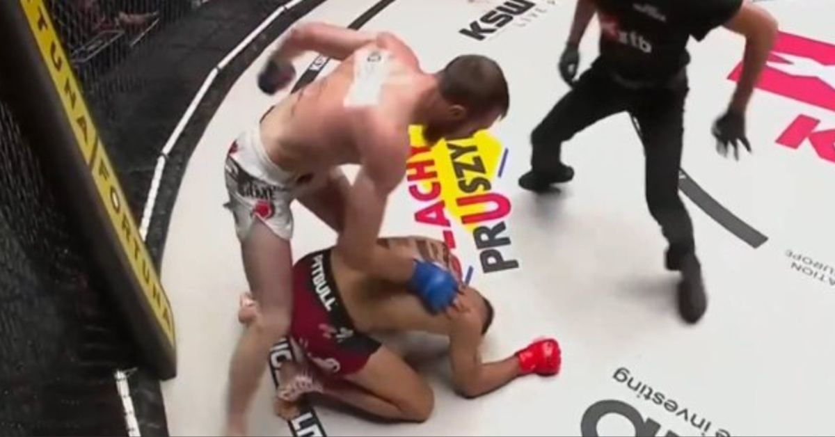 Muslim Tulshaev Unleashes Savage Knee to KO Andrzej Grzebyk in the First: KSW 110 Highlights