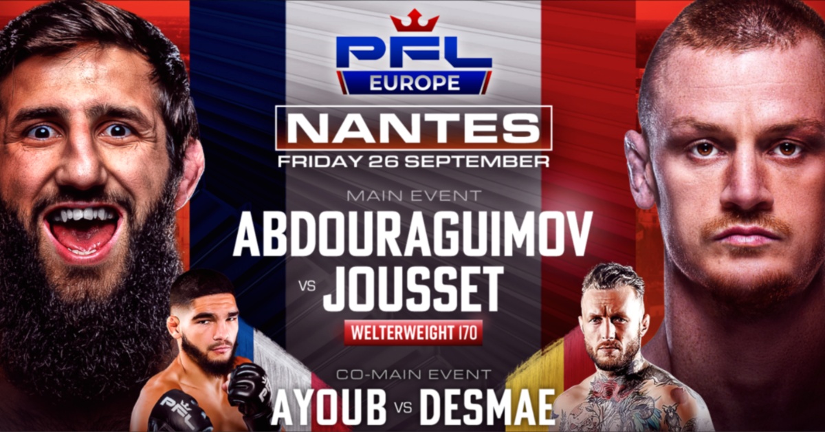 PFL Europe 3 – Lightweight and Bantamweight Tournament Semifinal Results From Nantes