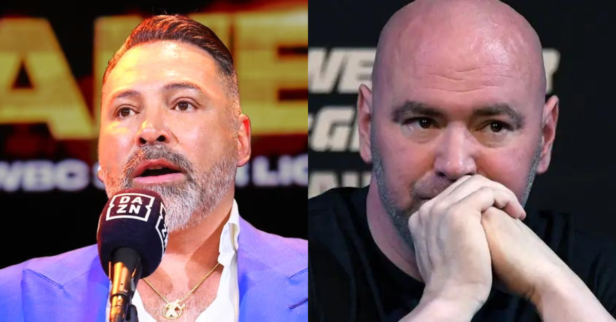 “Needs It to Change So They Can F*ck Fighters Over” Oscar De La Hoya Fires Back at Dana White
