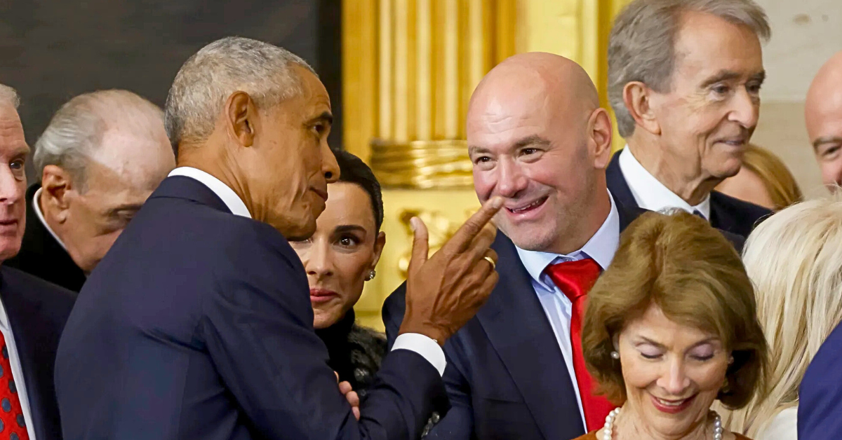 What did Dana White tell Barack Obama at the Trump Inauguration? UFC Head Reveals All