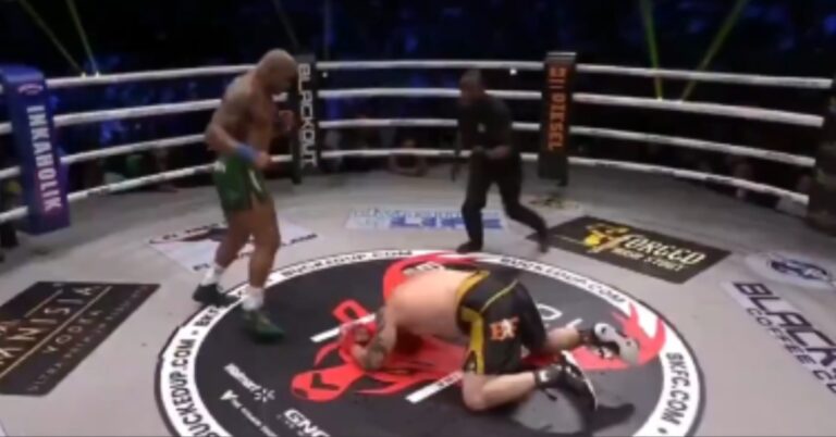 Yoel Romero Shatters Theo Doukas in Epic Bare-Knuckle Debut - BKFC 80 Highlights