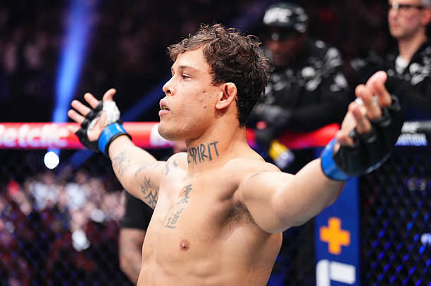 Caio Borralho messes with Reinier de Ridder following UFC 326 fight announcement
