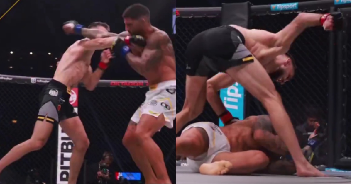Marco Novák Scores Epic Comeback KO Against Daniel Solaja – Oktagon 77 Highlights