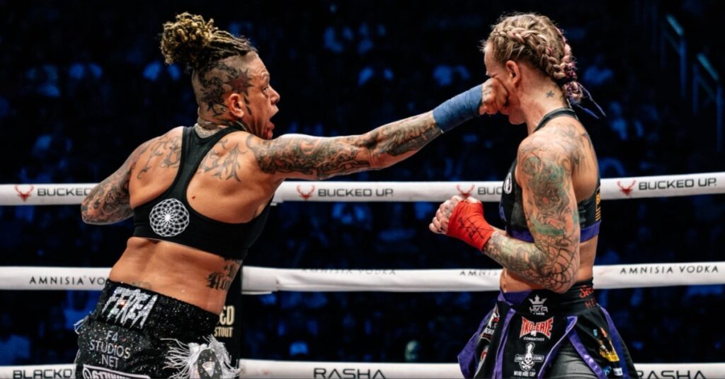 Christine Ferea Breaks Jessica Borga's Nose to Become the 'Queen of Violence' - BKFC 82 Highlights