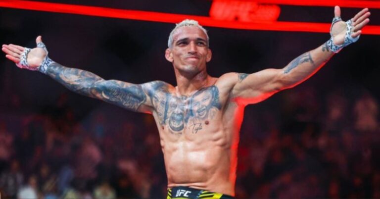 Charles Oliveira Submits Mateusz Gamrot - UFC Rio Highlights