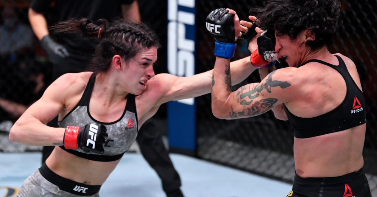 Mackenzie Dern Laughs At First Fight With Virna Jandiroba: “Barely even knew how to throw a jab back then”