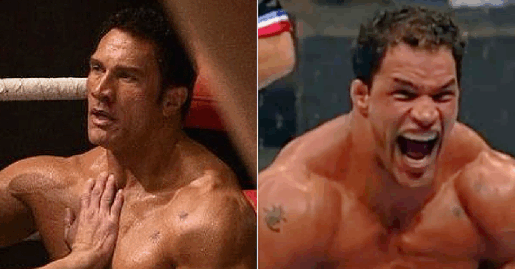 Mark Kerr and Dwayne Johnson