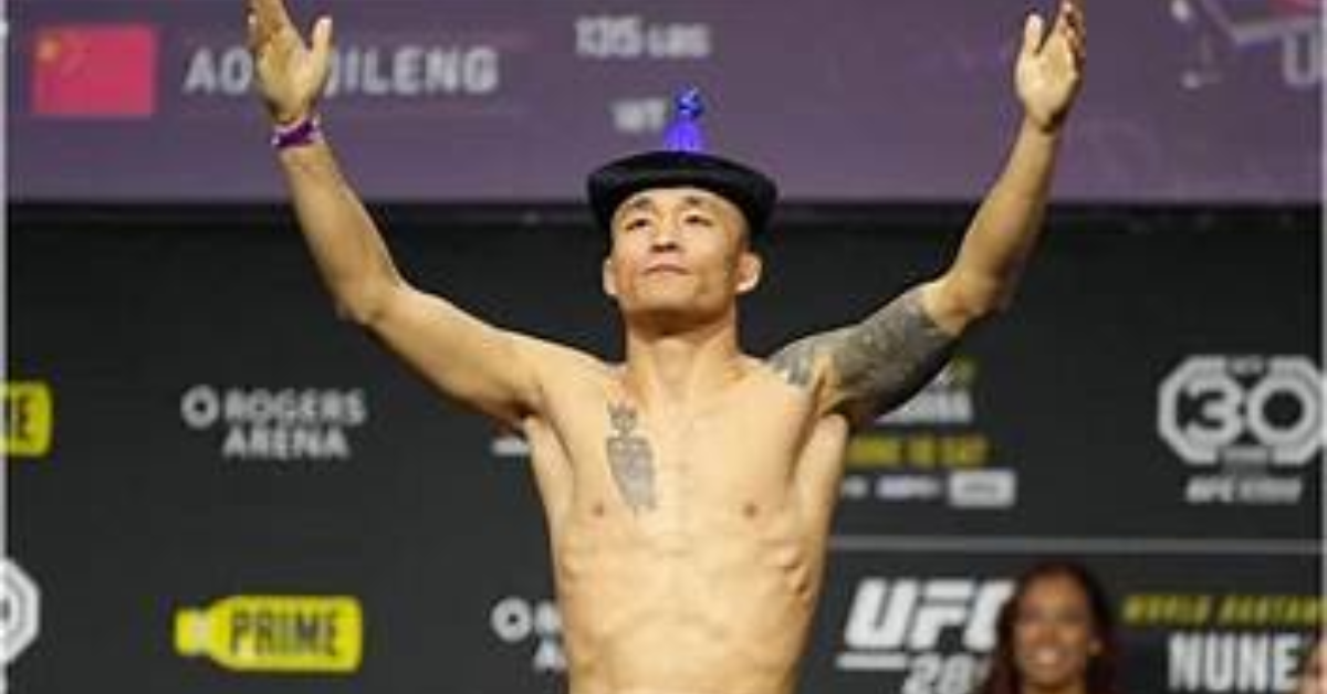 21 Second KO For Aori Qileng  Over Cody Gibson – UFC Vancouver