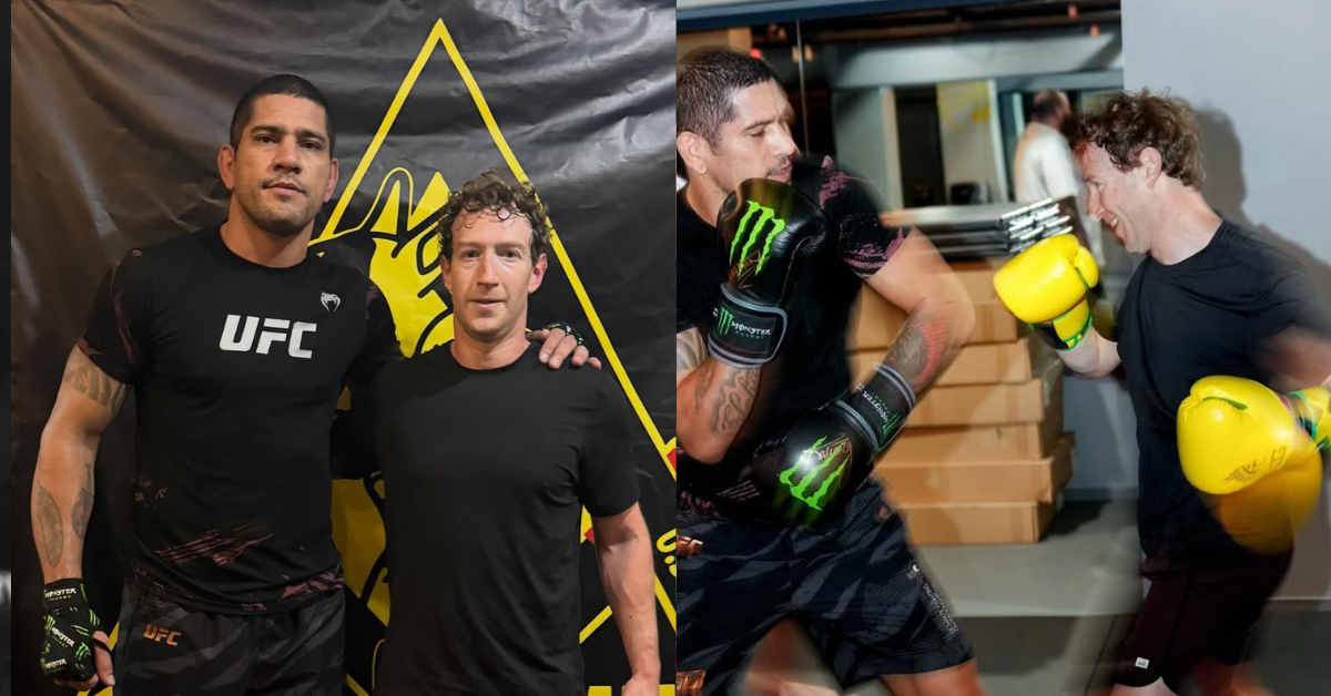 Watch: Tech CEO Mark Zuckerberg Actually Holds His Own Against UFC Champ Alex Pereira in Wild Sparring Session