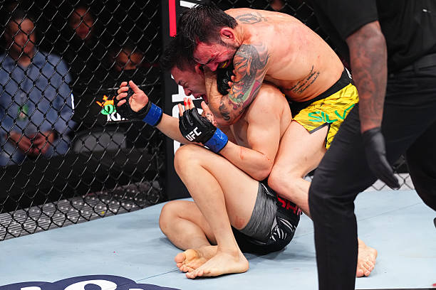 Vicious Veteran Bruno Silva Submits Hyun Sung Park in Round 3 – UFC Vancouver Highlights