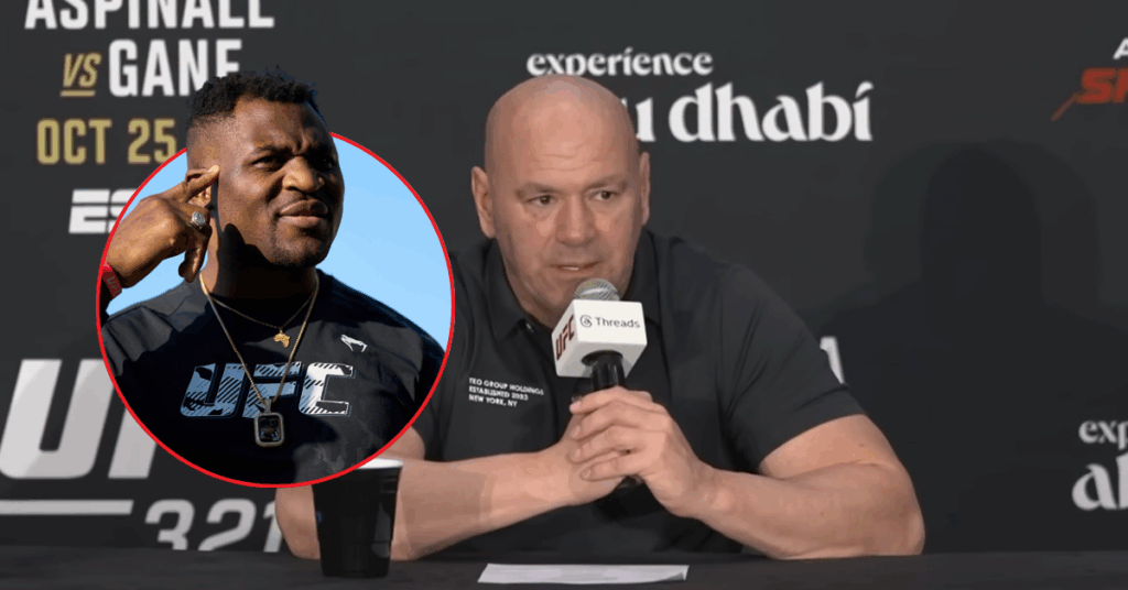 Dana White's Francis Ngannou Story Is Falling Apart - And the Internet Knows It