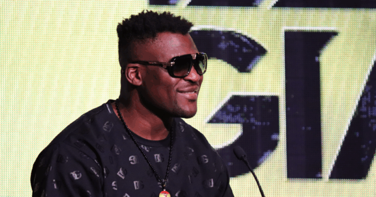 Francis Ngannou Responds to Jake Paul and Dana White With Gym Focus - Not Words