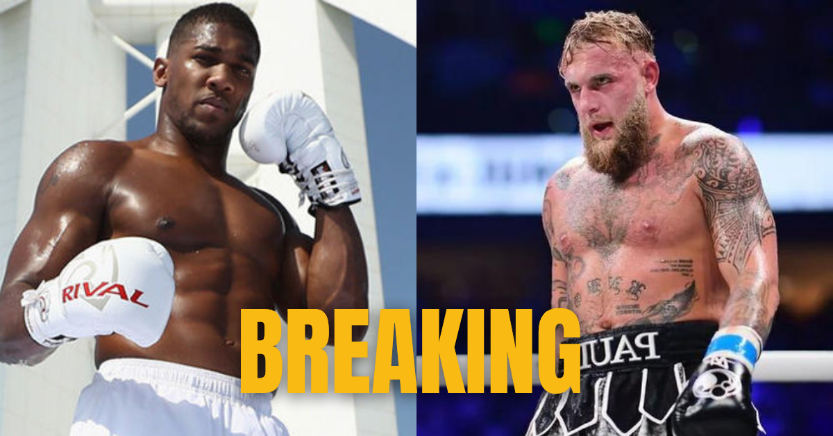 Anthony Joshua to Face Jake Paul in Professional Heavyweight Bout on December 19