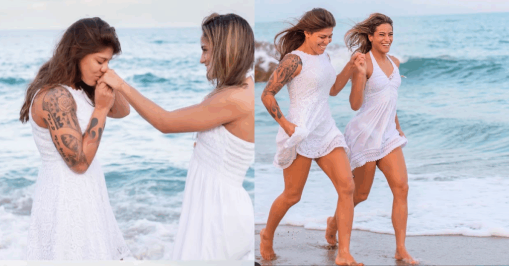 Mayra Bueno Silva and Gloria de Paula Get Married UFC Couple Ties the Knot
