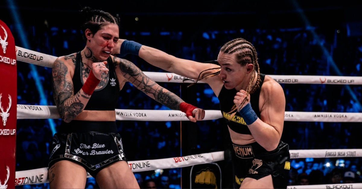 Aspen Ladd Brutalizes Shyanna Bintliff in Bare Knuckle Debut – BKFC 84 Highlights