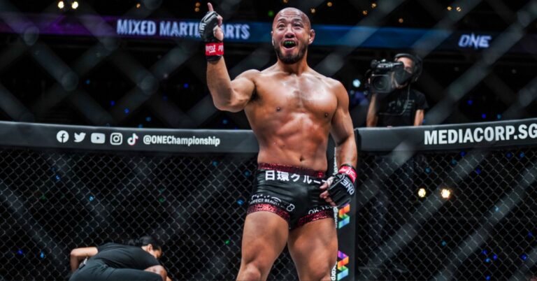 Hiroyuki Tetsuka Lands Brutal Body-Shot KO Against MMA Legend Shinya Aoki - ONE 173 Highlights