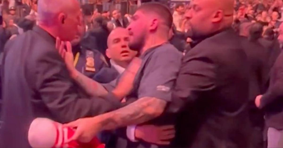 Video: Dillon Danis Ejected from UFC 322 as Chaotic Ringside Brawl Erupts in Crowd