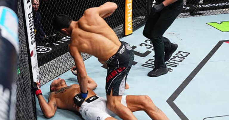 Myktybek Orolbai Drops Jack Hermansson with Devastating First-Round KO - UFC Qatar Highlights