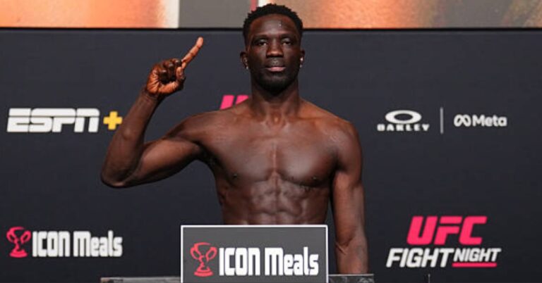 David Onama Stunned by the Impact of Being in a UFC Main Event Position