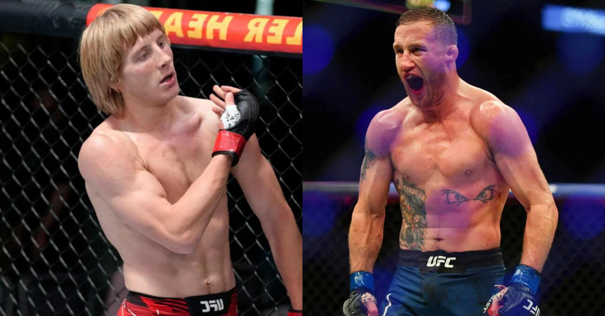 Paddy Pimblett vs. Justin Gaethje For Interim UFC Gold Made Official for UFC 324