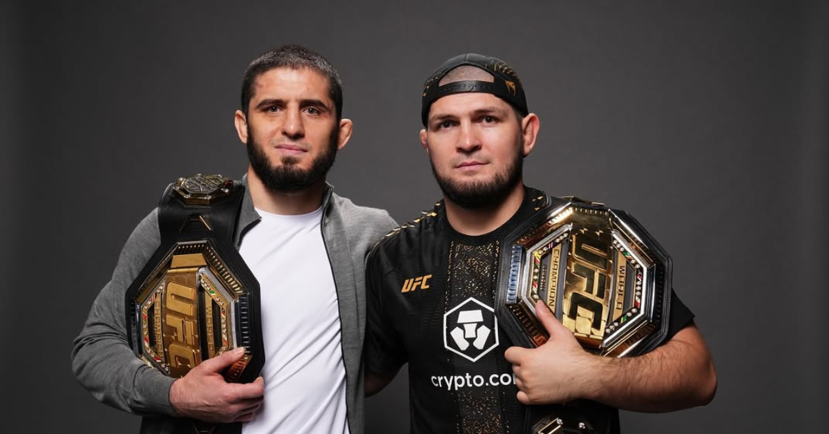 Khabib Nurmagomedov Pens Heartfelt Message to Newly Crowned Champion Islam Makhachev “Millions of People Proud.