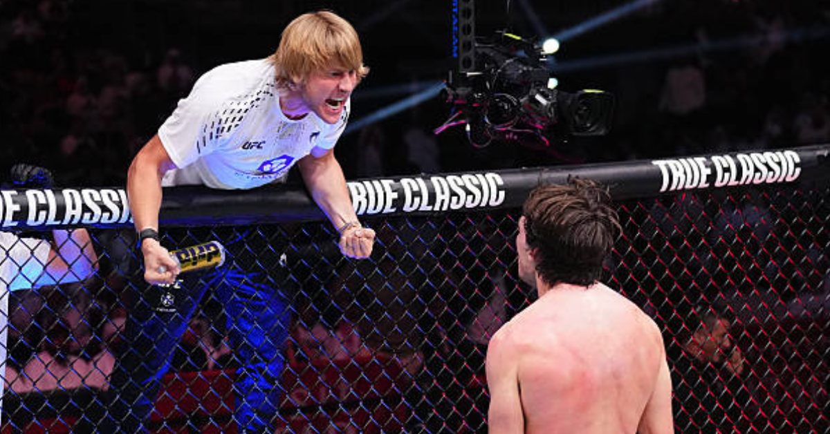 Terrance McKinney and others react as Luke Riley secures KO victory at UFC Qatar