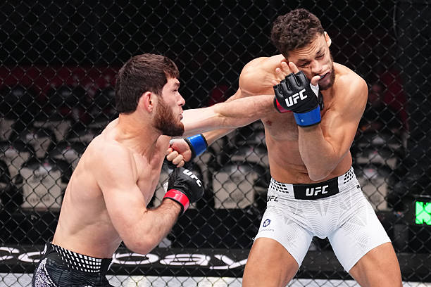 Nurullo Aliev Cruises Past Debutant Shem Rock – UFC Qatar Highlights