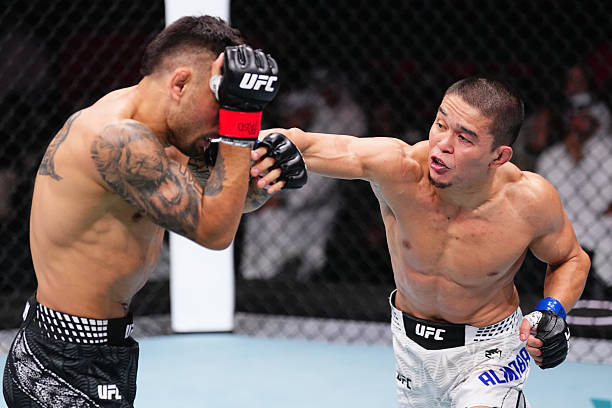 Asu Almabayev Gets Unbelievable Comeback Submission – UFC Qatar Highlights