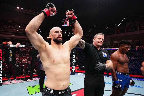 Volkan Oezdemir Gets the Win at UFC Qatar